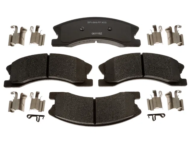 MGD945MH – R/M BRAKES Brake Pad, OE Replacement Metallic Includes Mounting Hardware